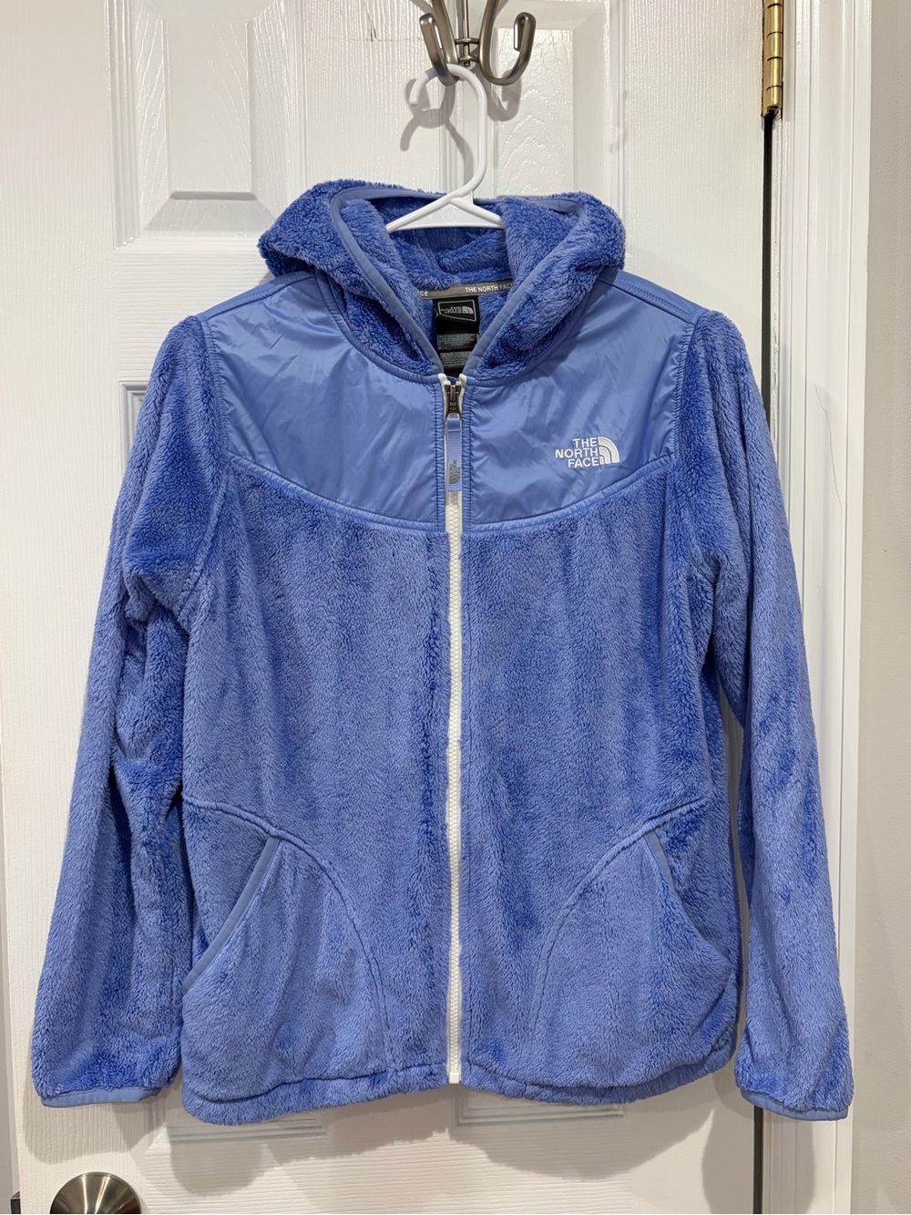 The North Face Oso Osito Hoodie Jacket Lavender purple Girls XL